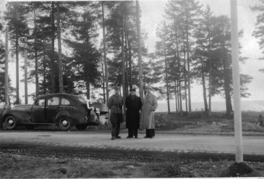 Поездка представителей общины в Терийоки в октябре 1941 г.