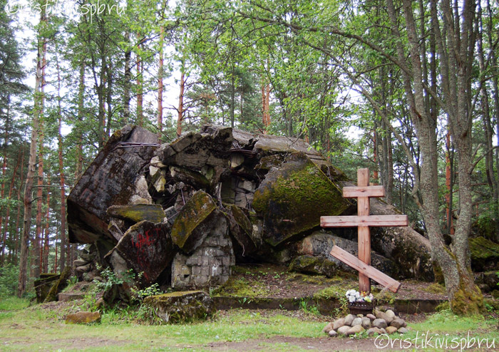 Руины церкви в Мариоках