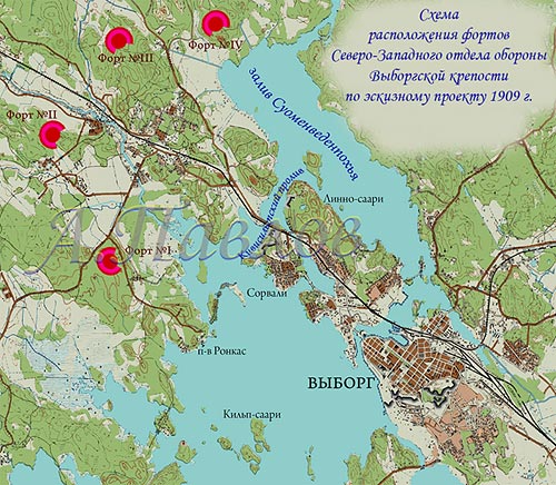 А.В.Павлов Выборгская крепость